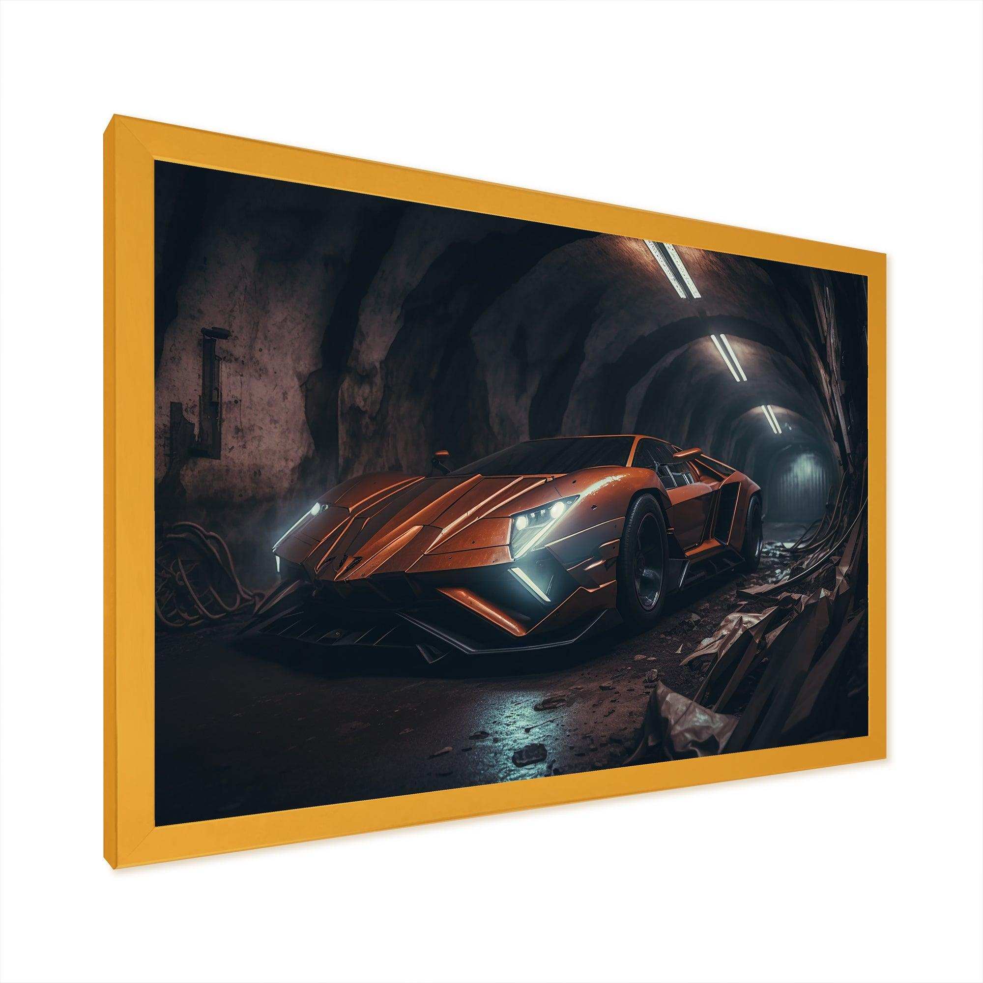 Orange Bodykit Exotic Car Photography