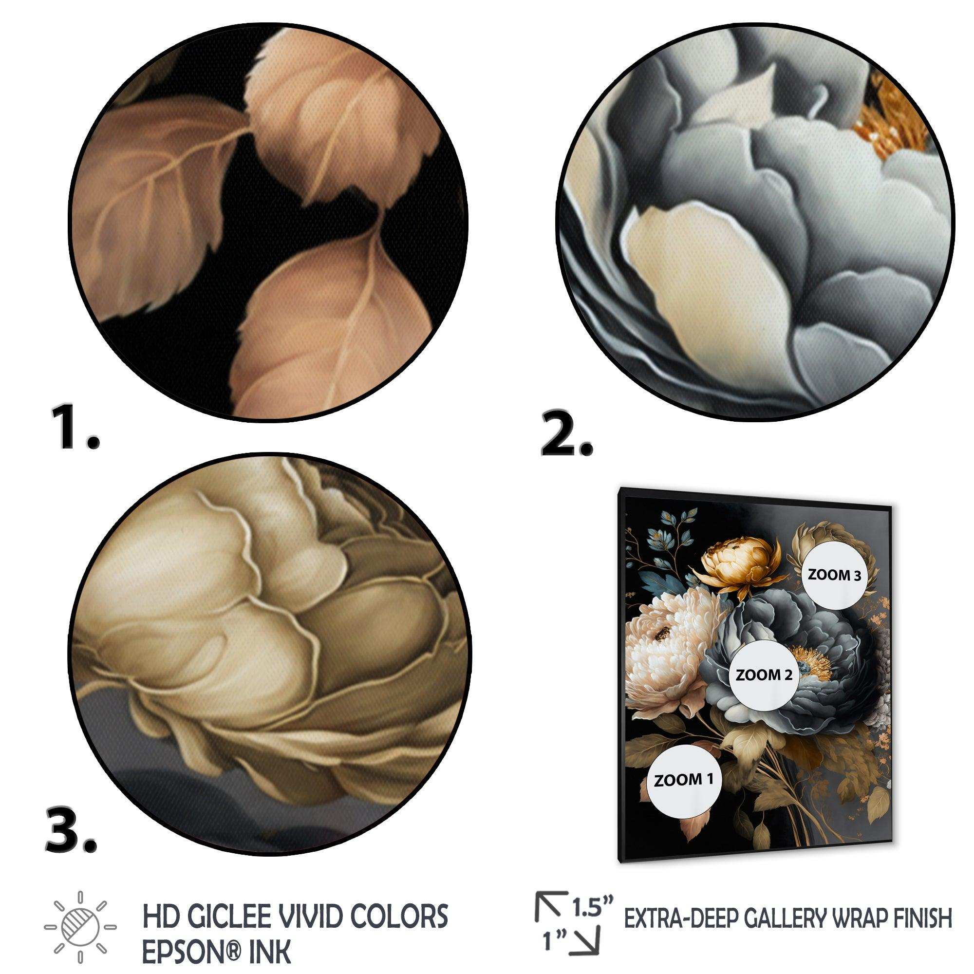 Blue Blooming Bouquet III