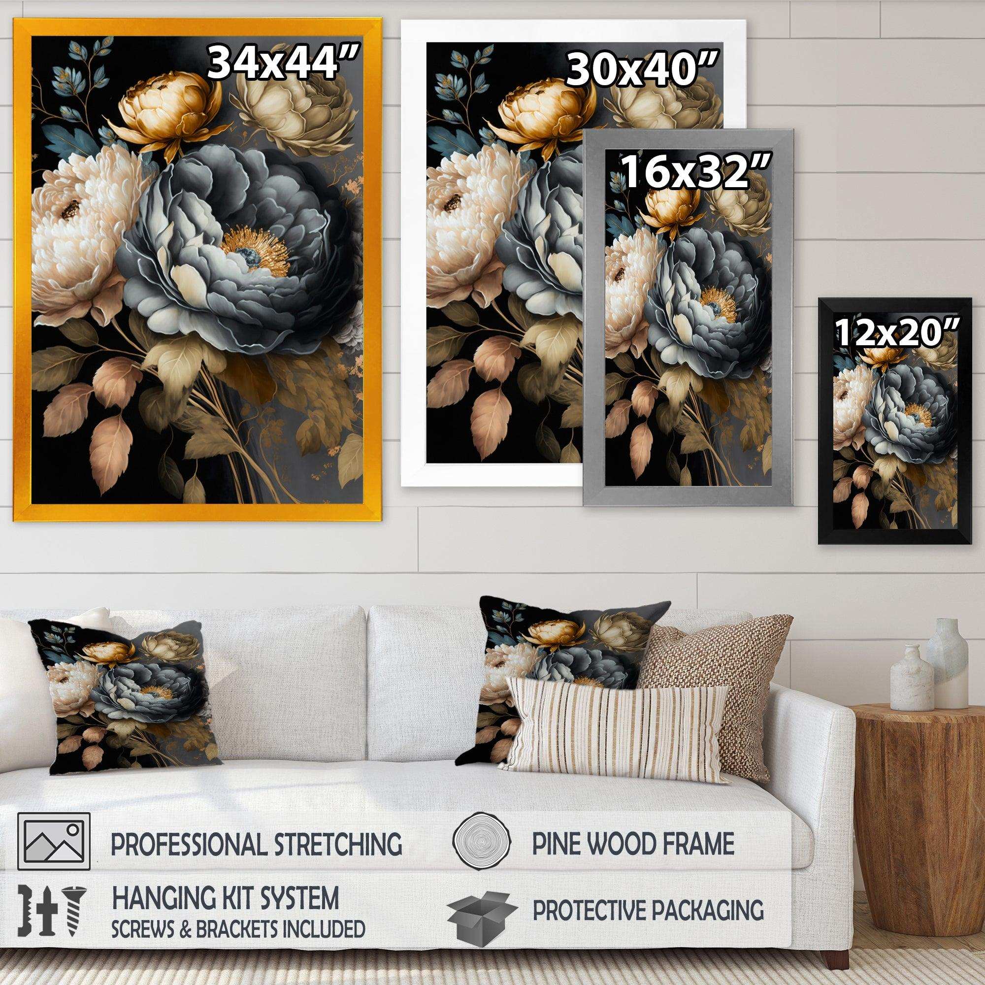 Blue Blooming Bouquet III