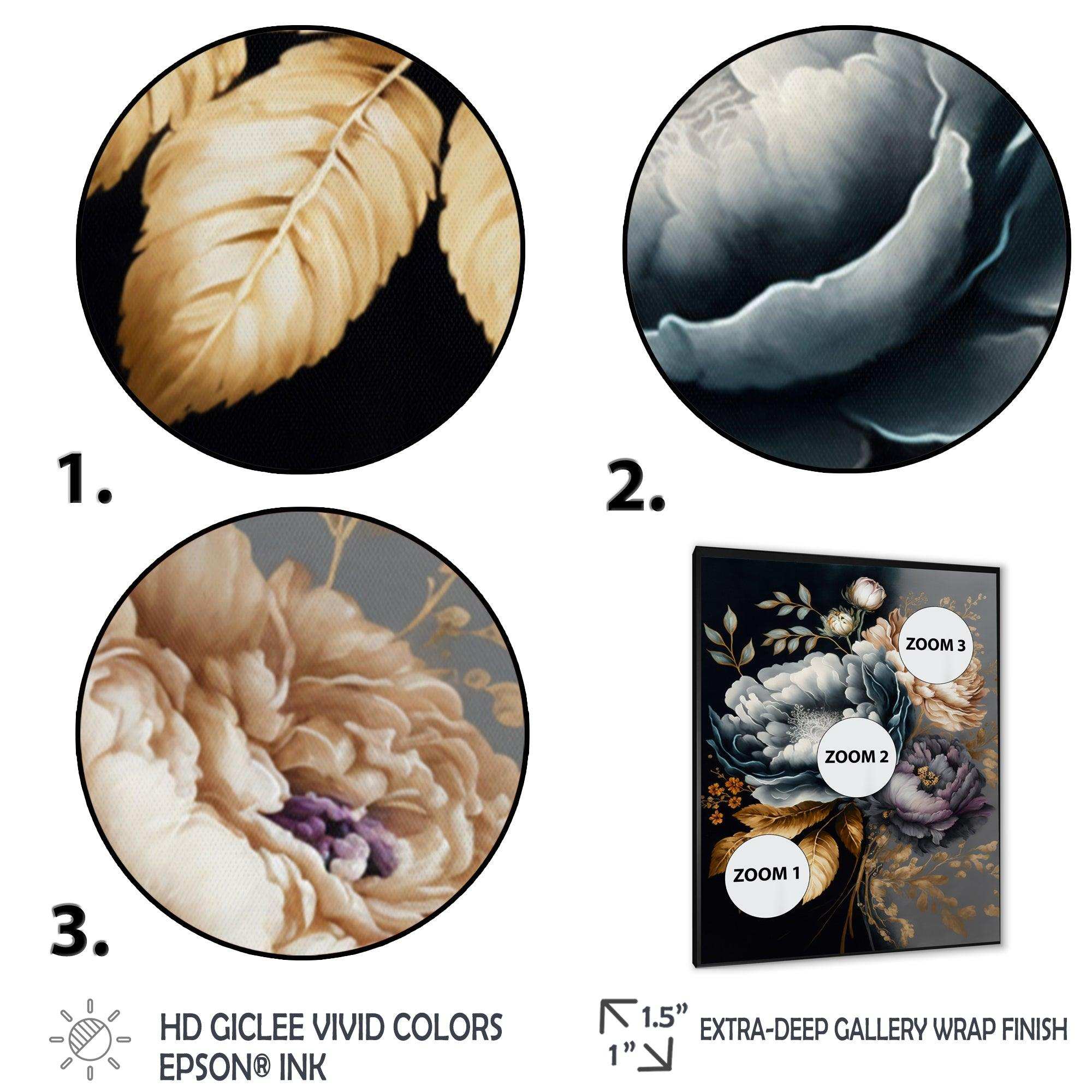 Blue Blooming Bouquet IV