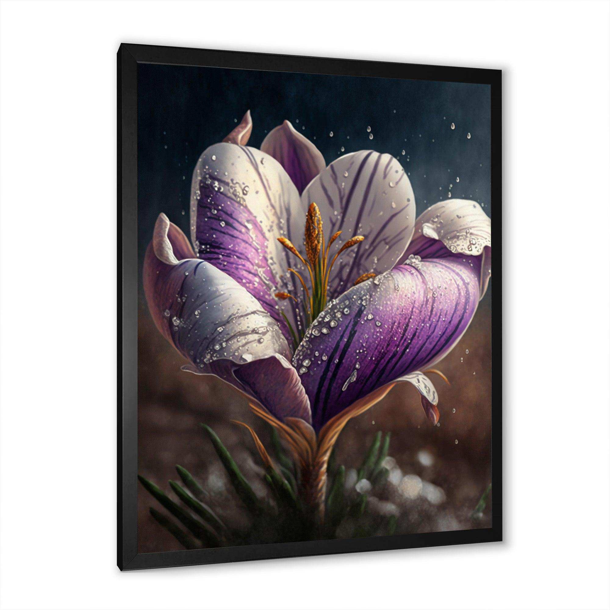 Blooming Crocus I