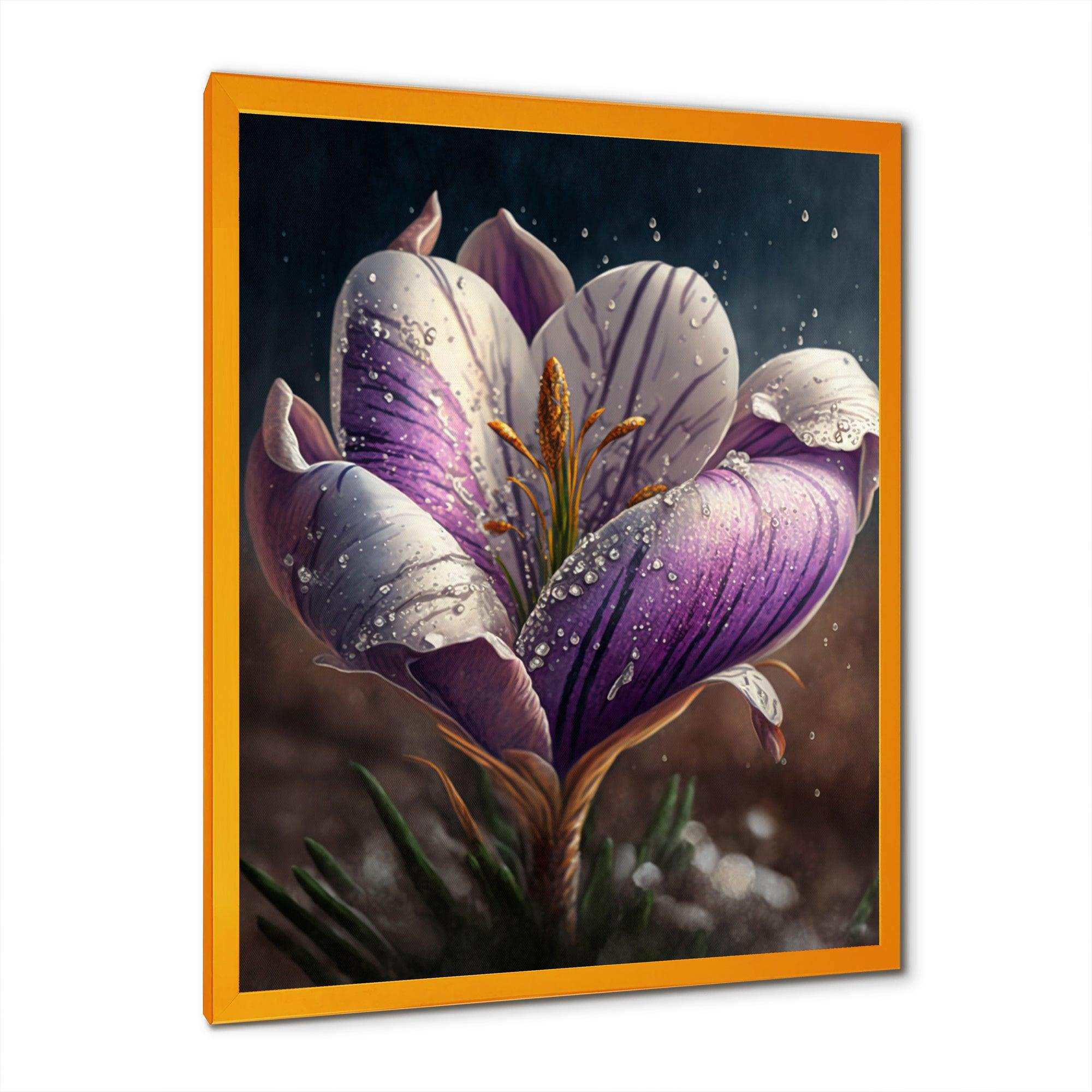 Blooming Crocus I