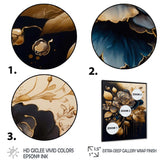 Blue And Gold Camellia II