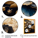 Blue And Gold Camellia II