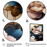 Deep Pink Camellia Floral Design II