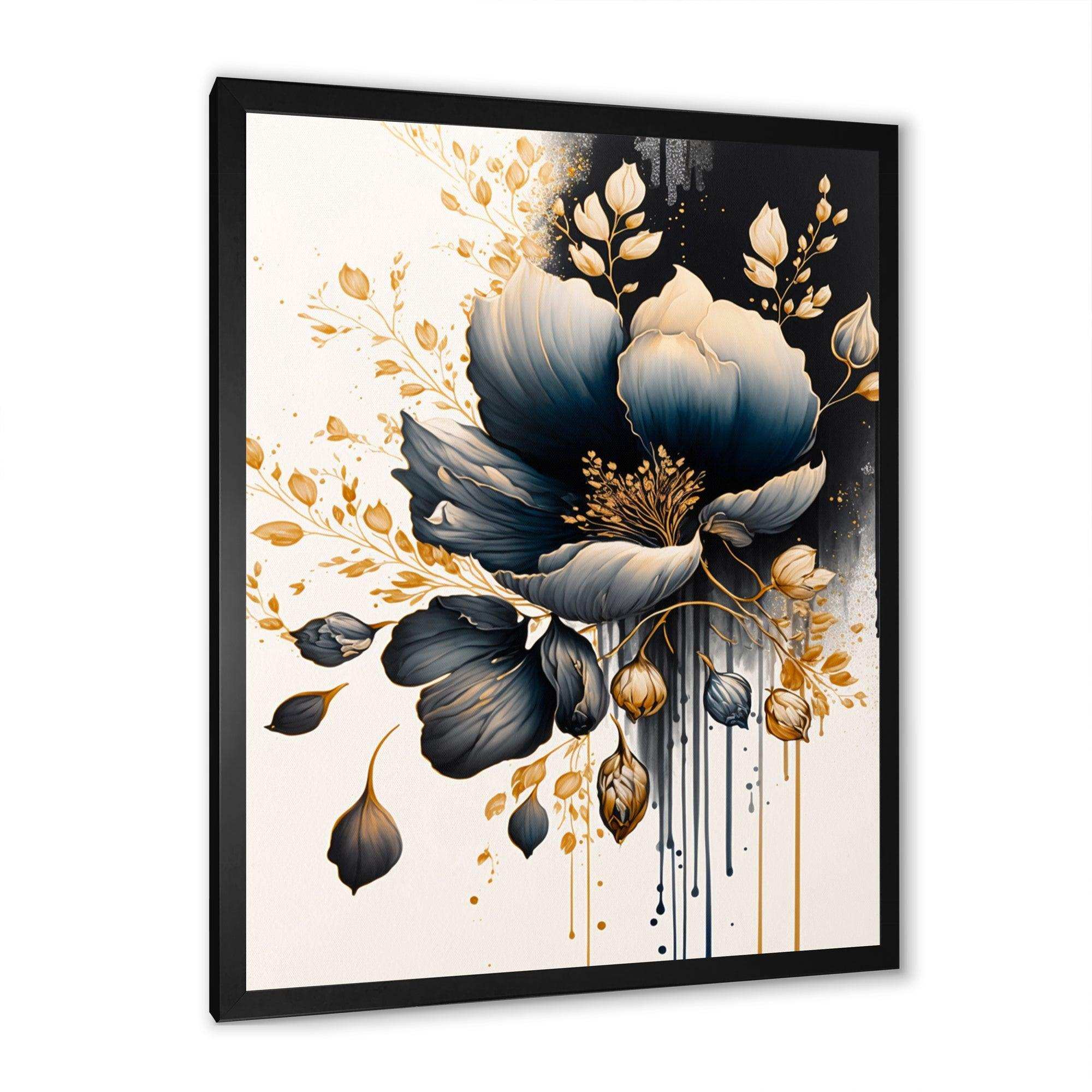 Blue And Gold Crocus Bunch II