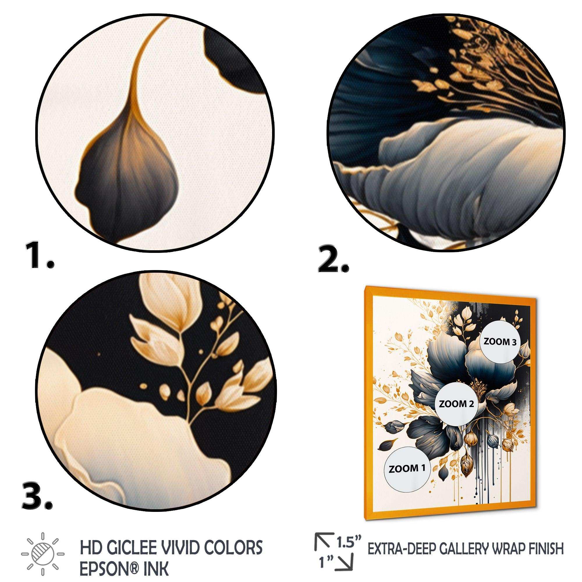 Blue And Gold Crocus Bunch II