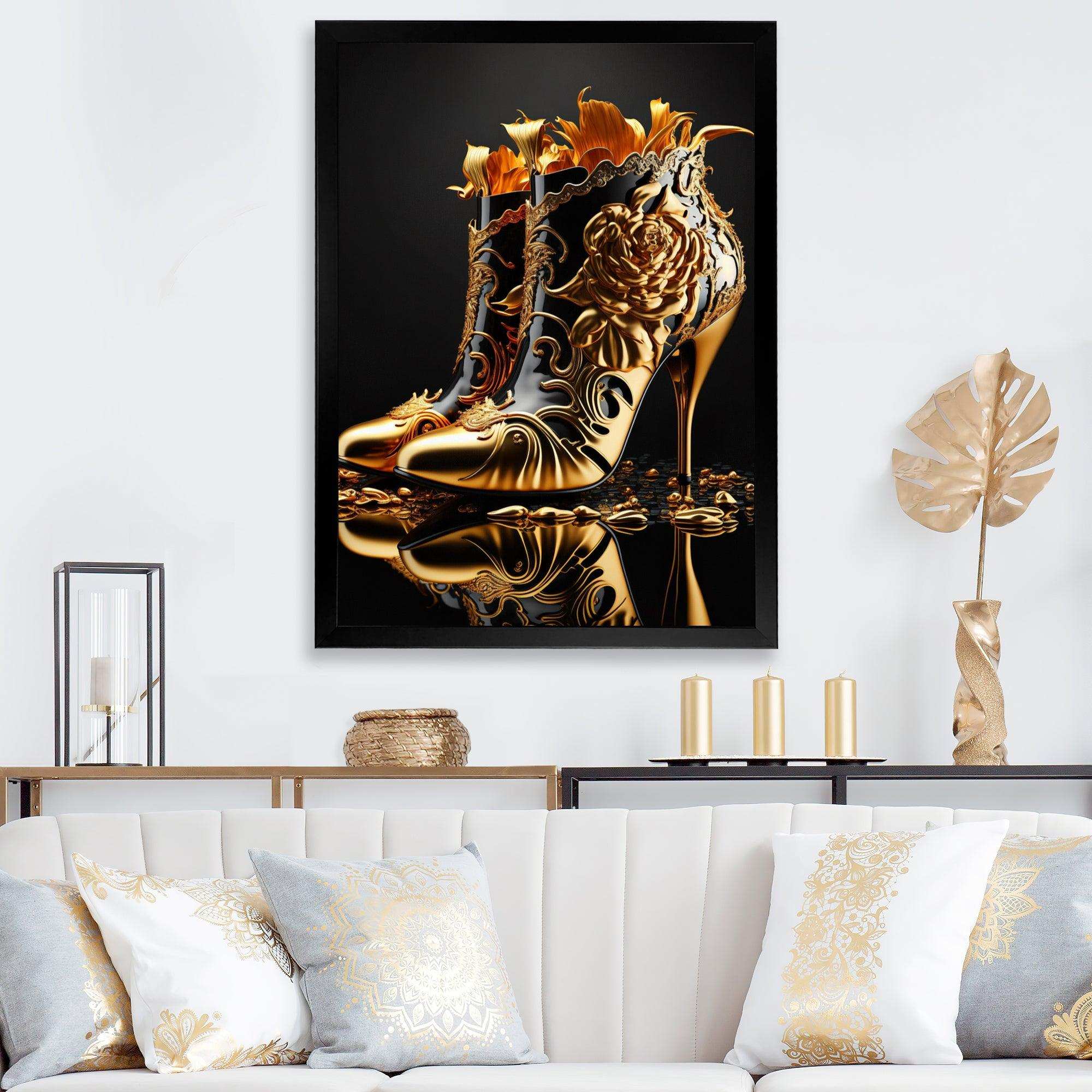 Golden Mechanic High Heel I