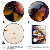 Burgundy And Blue Hibiscus Bunch II