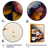 Burgundy And Blue Hibiscus Bunch II