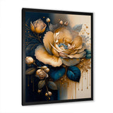 Yellow And Blue Roses I