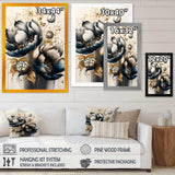 Black And White Watercolor Roses I