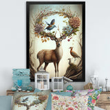 Deer With Blooming Antlers IV