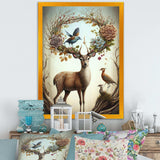 Deer With Blooming Antlers IV