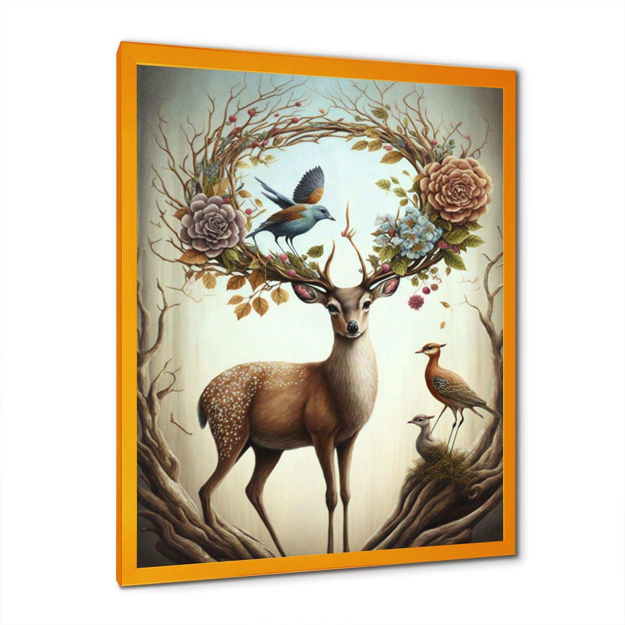 Deer With Blooming Antlers IV