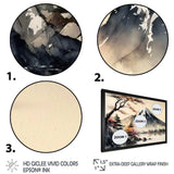 Japanese Landscape In Watercolor II