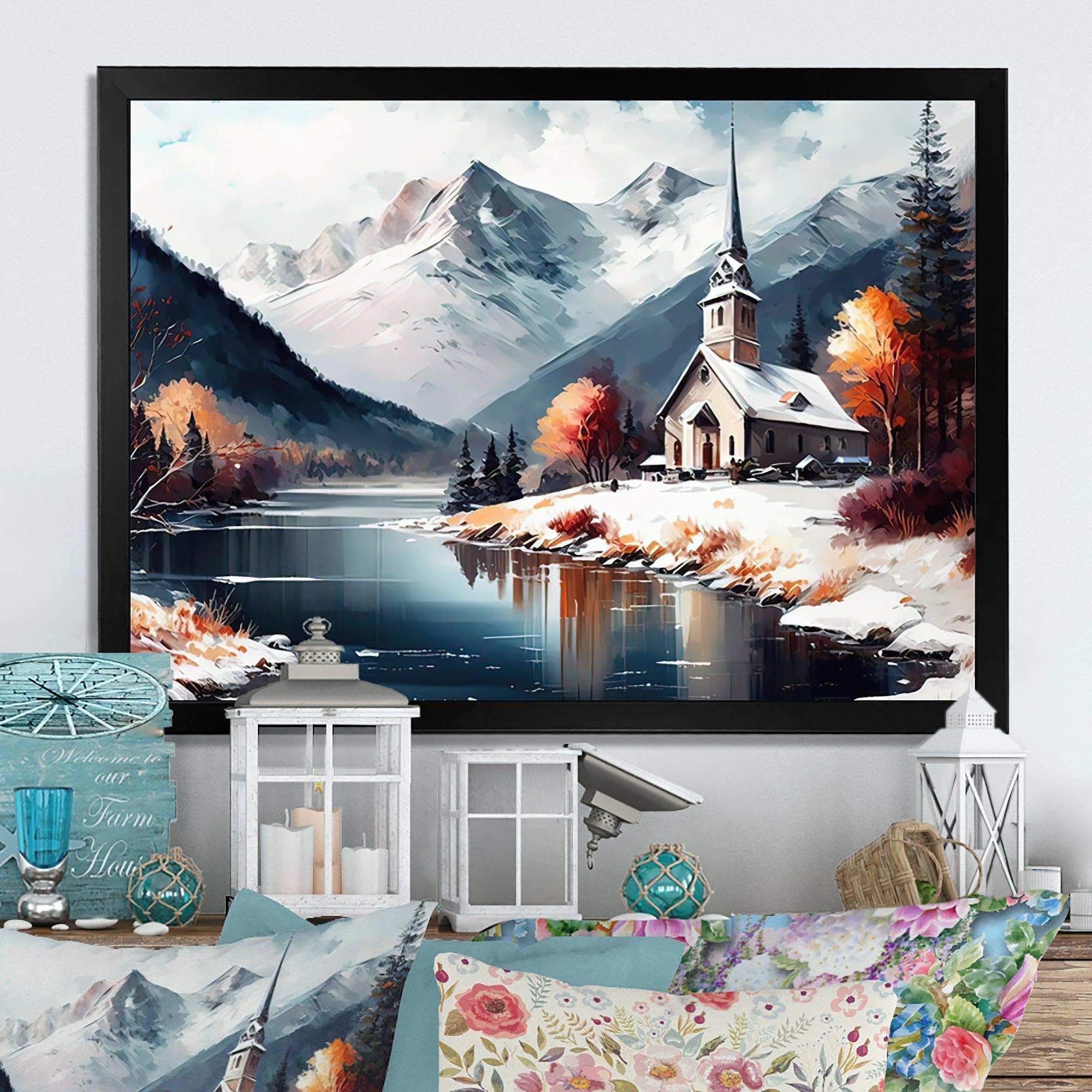 Monochome Yellow And Grey Farm VII