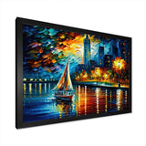 Colorful Paris River