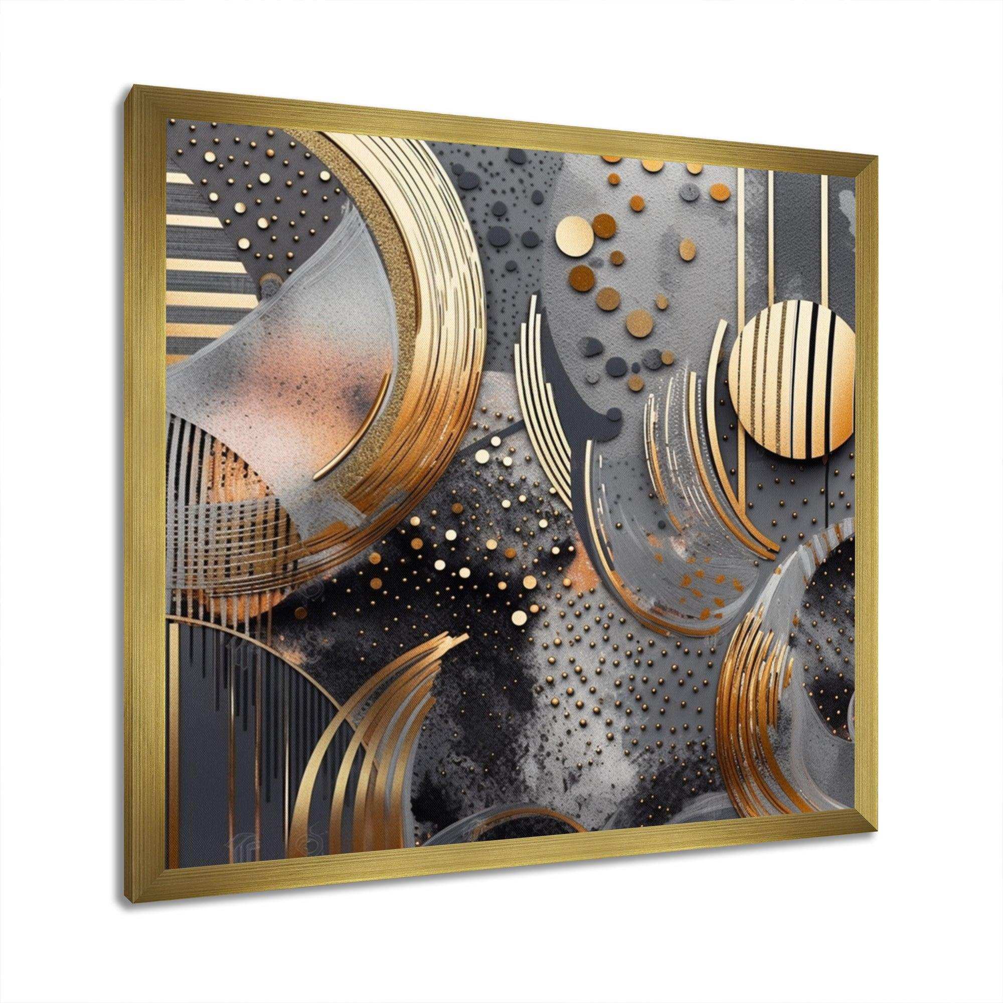 Soft Colors Marble Abstract III - Abstract Canvas Wall Art