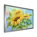 Three Sunflowers