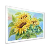 Three Sunflowers