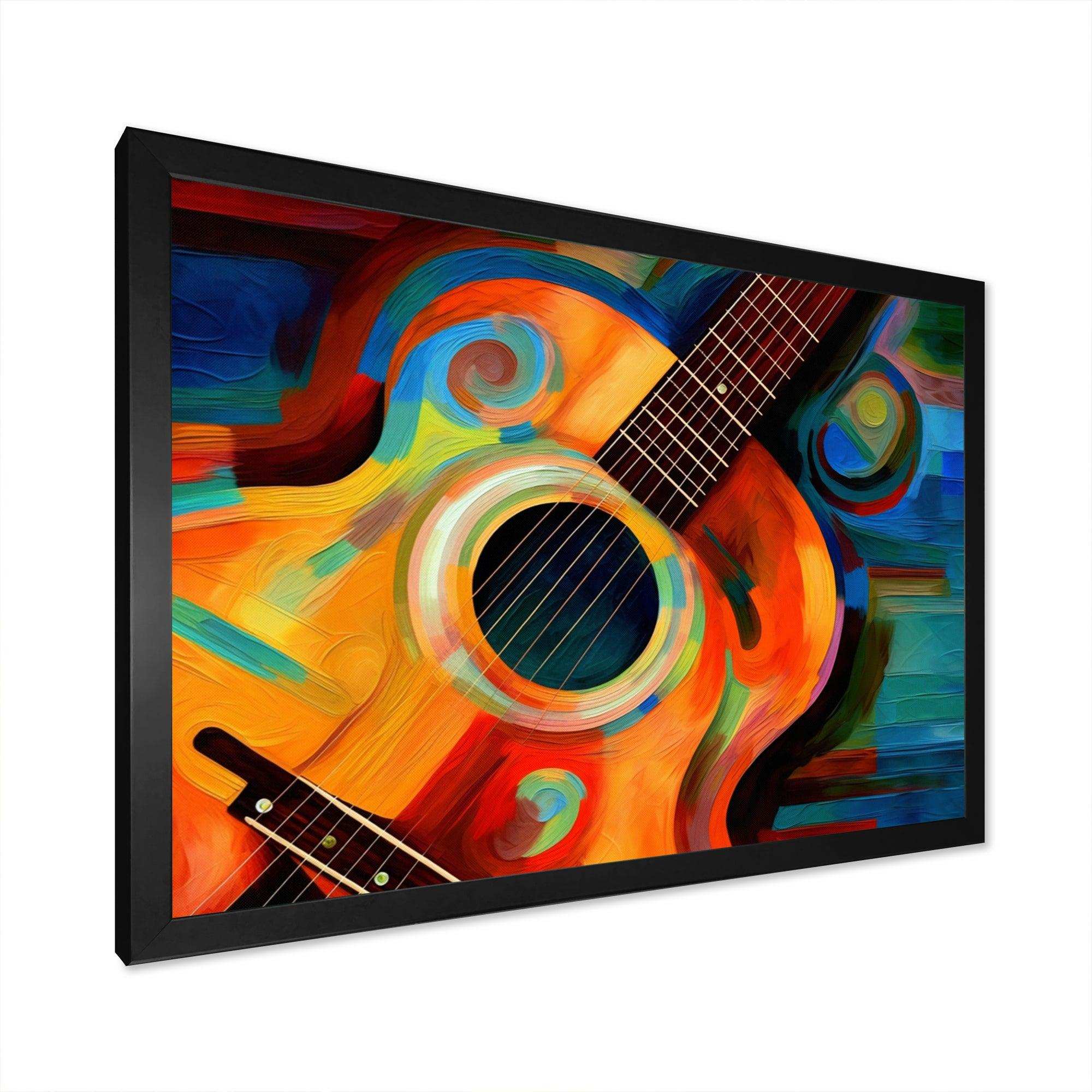 Music In Color I - Music Canvas Wall Art