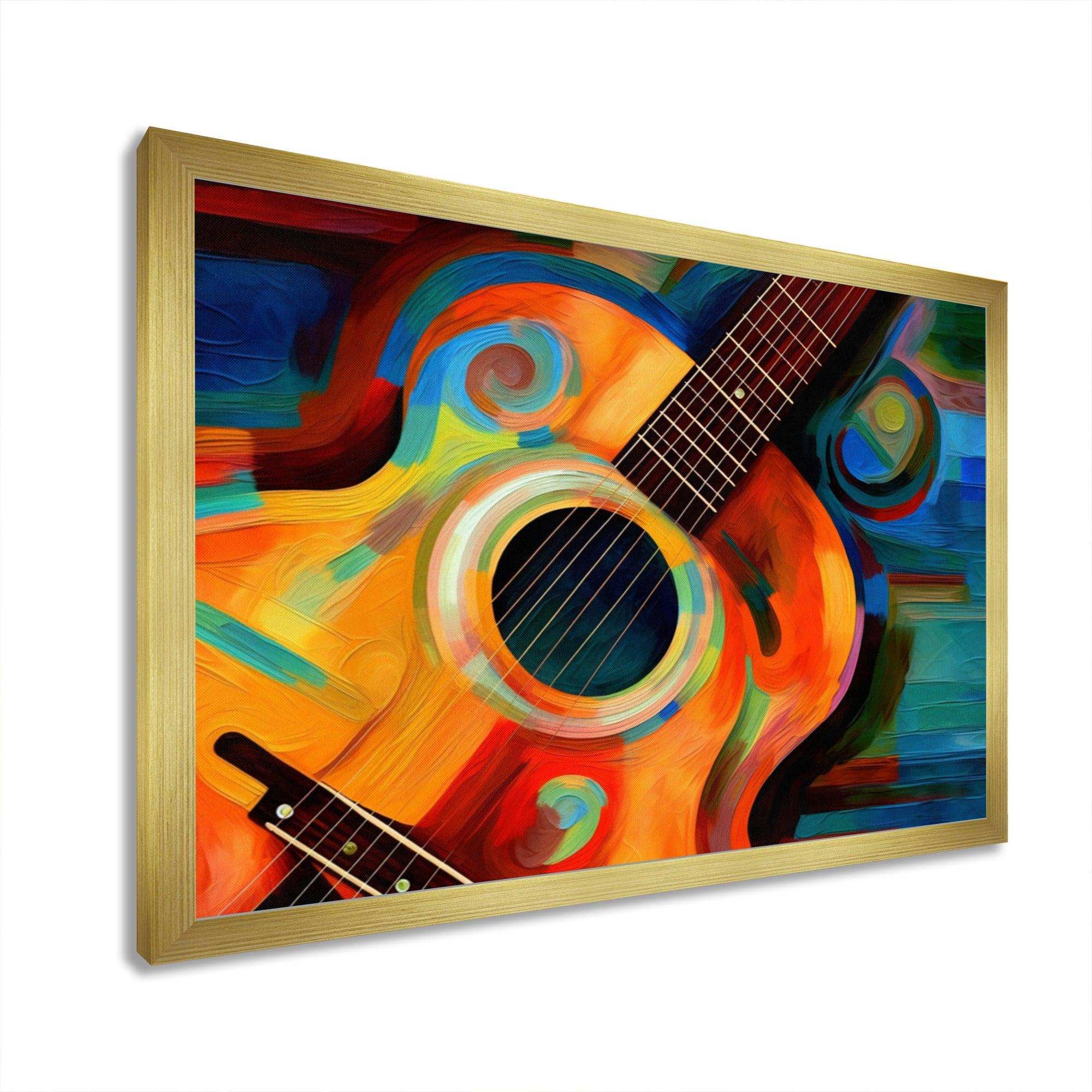 Music In Color I - Music Canvas Wall Art