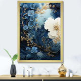 Liquid Ink Spiral II - Abstract Canvas Wall Art