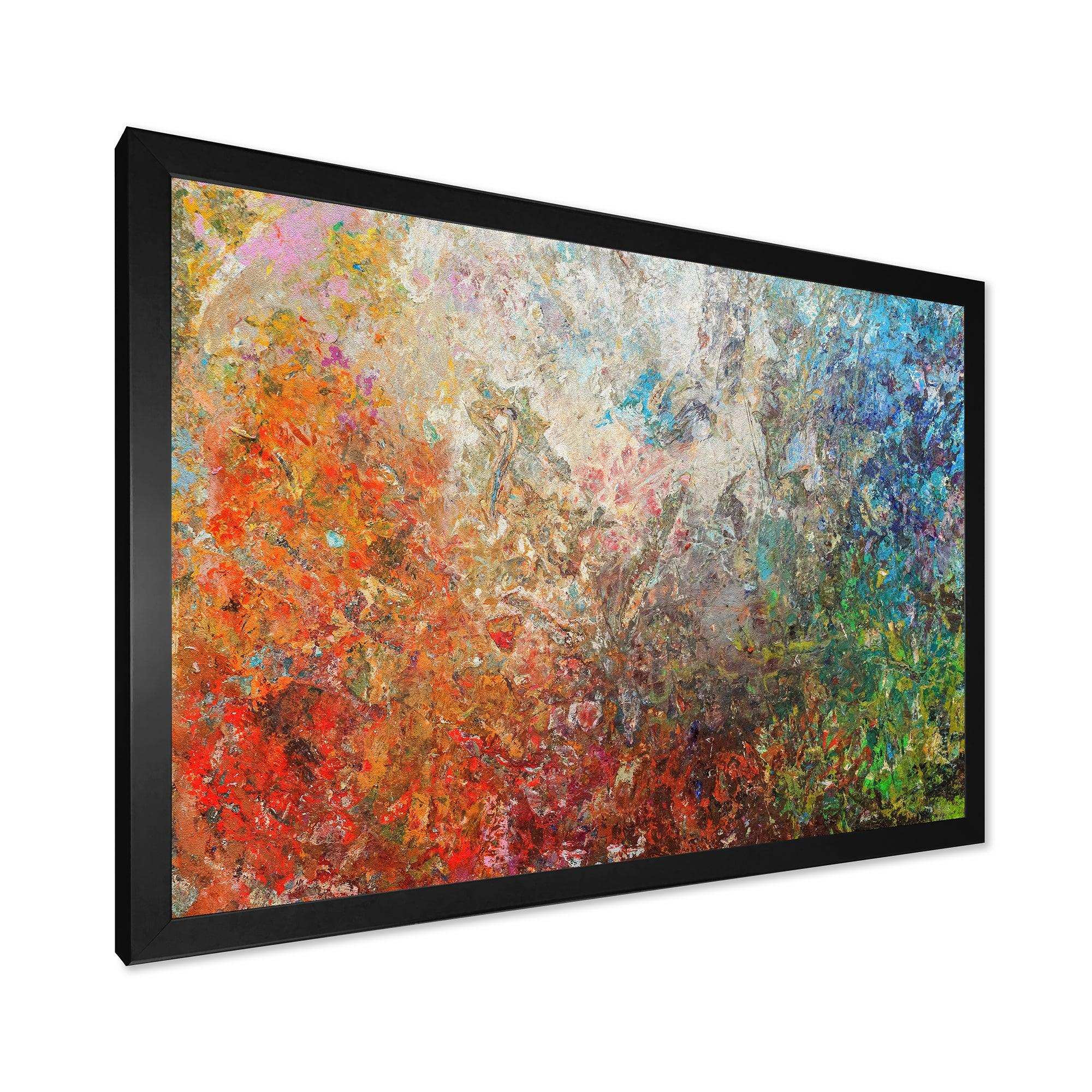 Board Stained Abstract Art