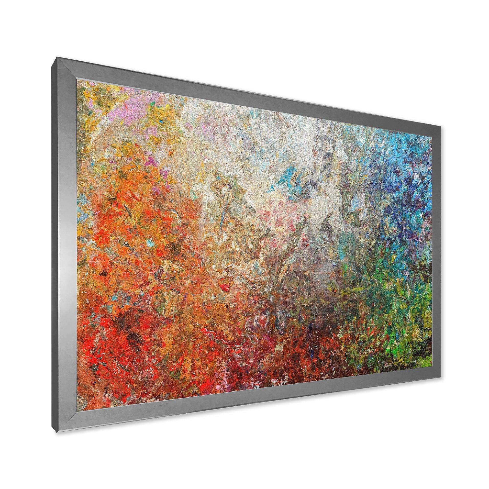 Board Stained Abstract Art