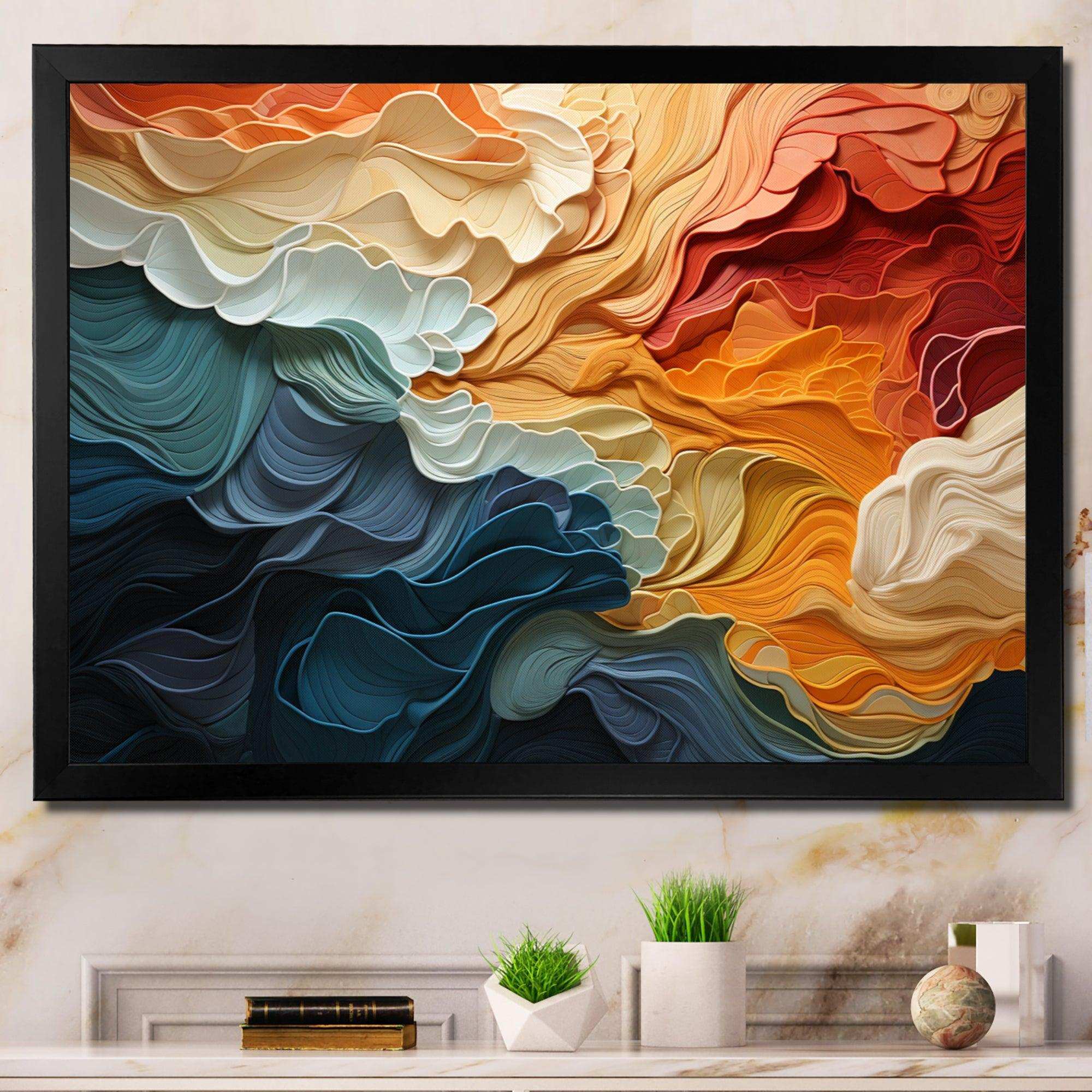 Biomorphism Organic Forms V - Abstract Canvas Wall Art