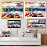 Boats Heading to Lake