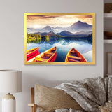 Boats Heading to Lake