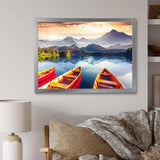 Boats Heading to Lake