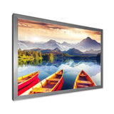 Boats Heading to Lake