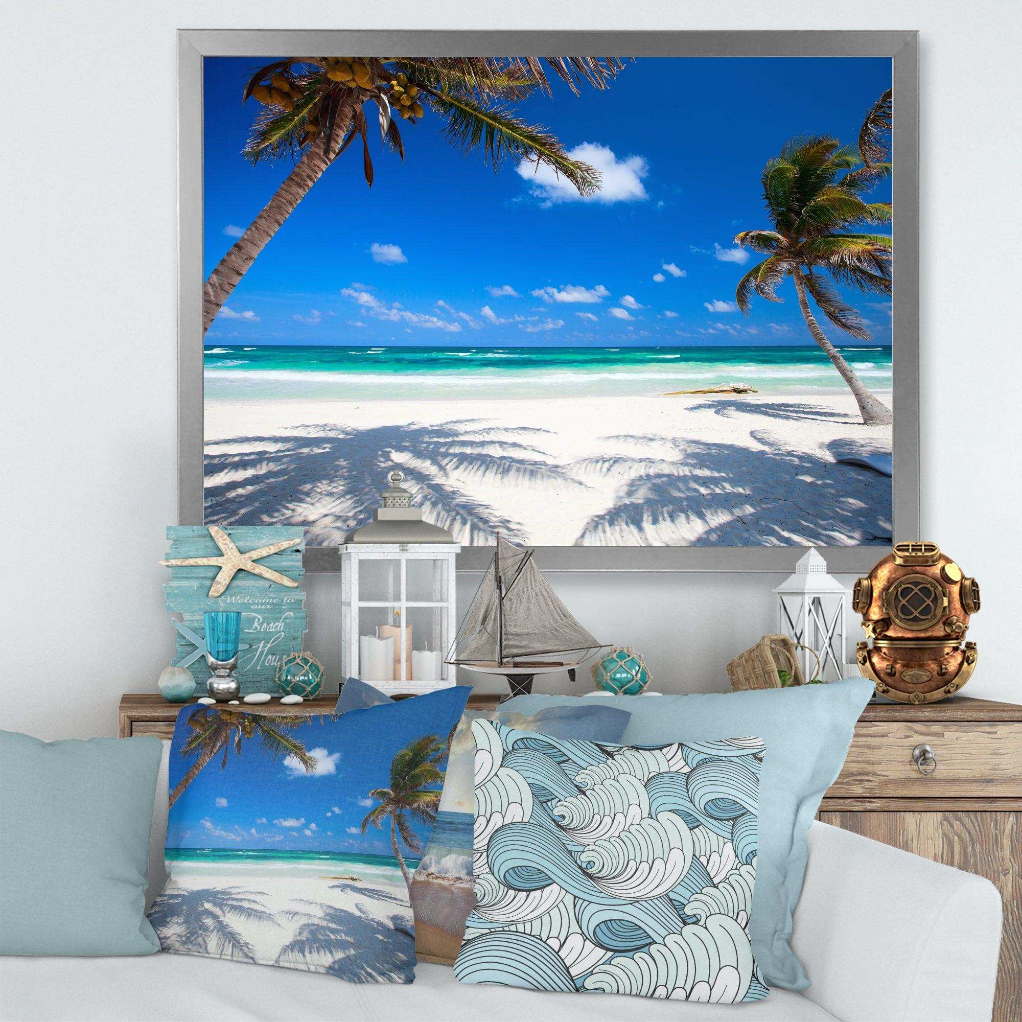 Coconut Palms at Beach