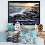 Open Book to the Evening Sea