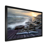 Open Book to the Evening Sea