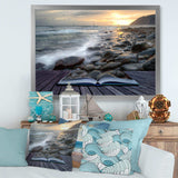 Open Book to the Evening Sea