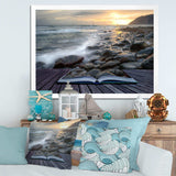 Open Book to the Evening Sea