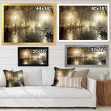 Night Alley with Lights