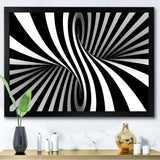 Black and White Spiral