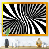 Black and White Spiral