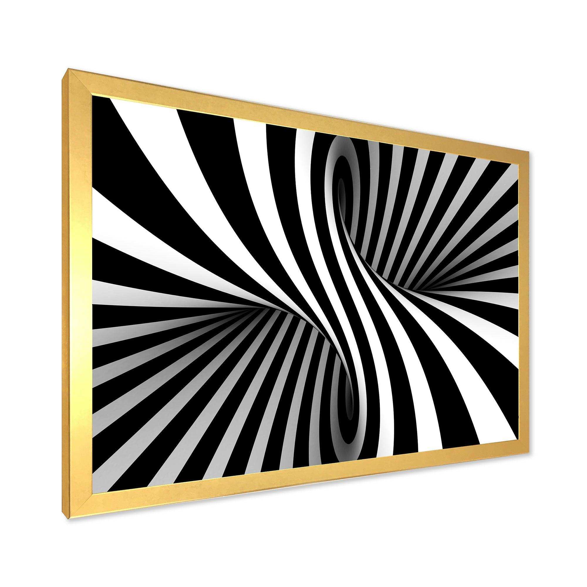 Black and White Spiral