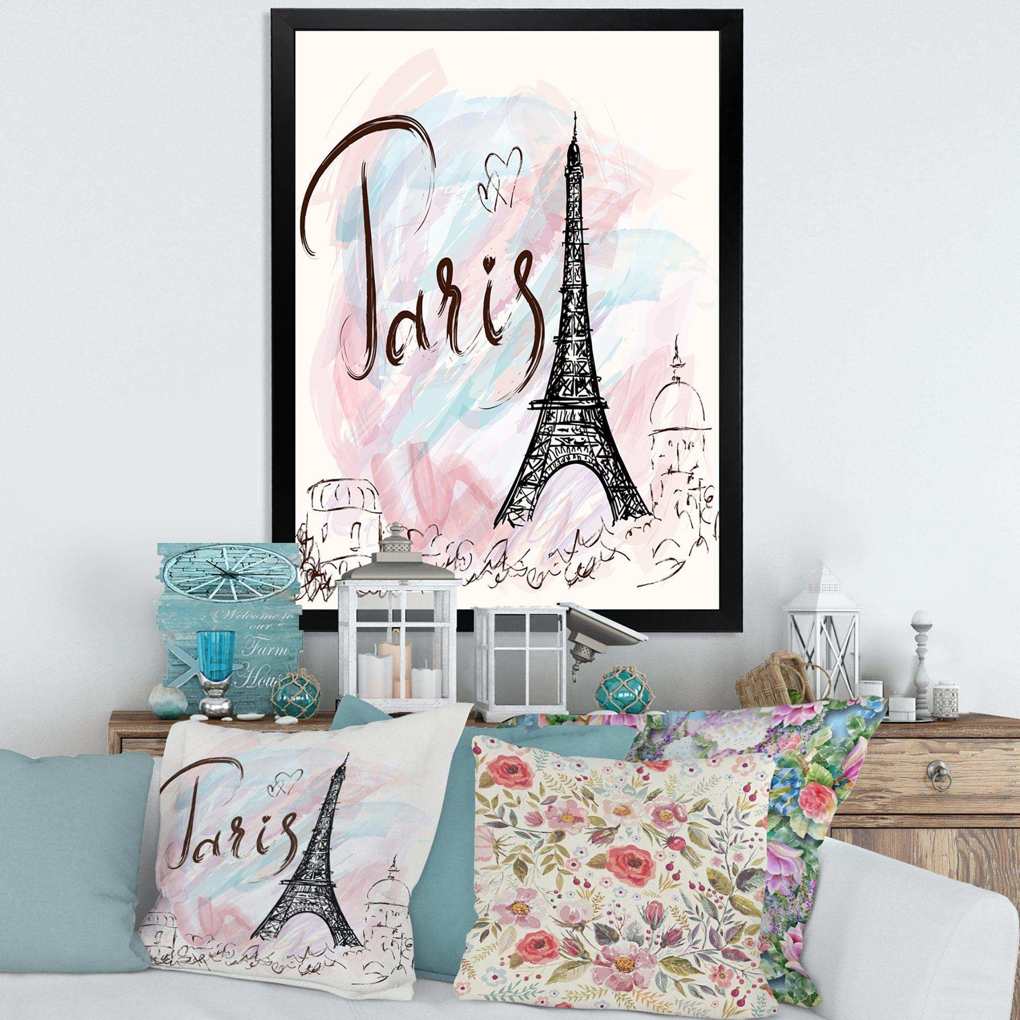 with Paris Eiffel Tower