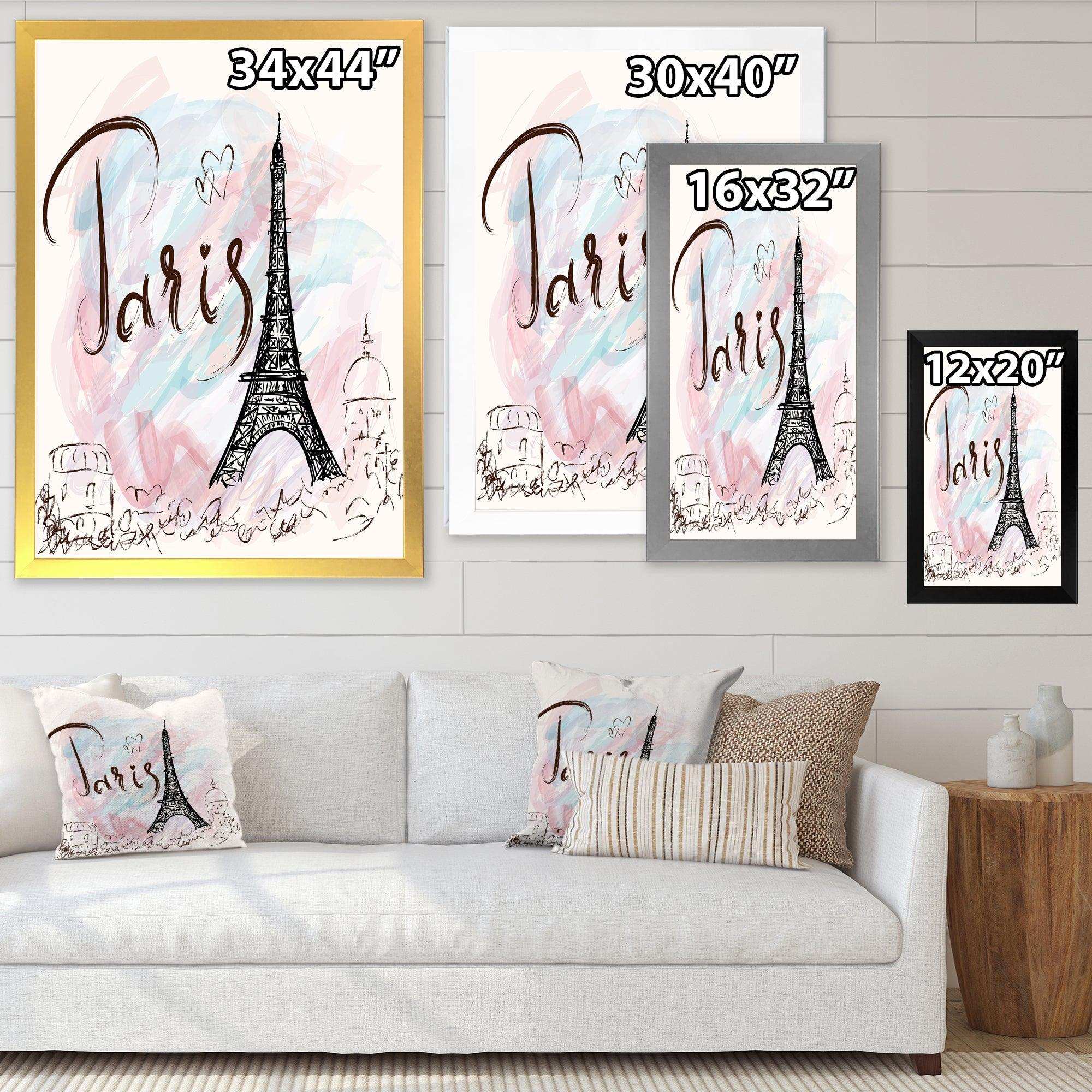 with Paris Eiffel Tower