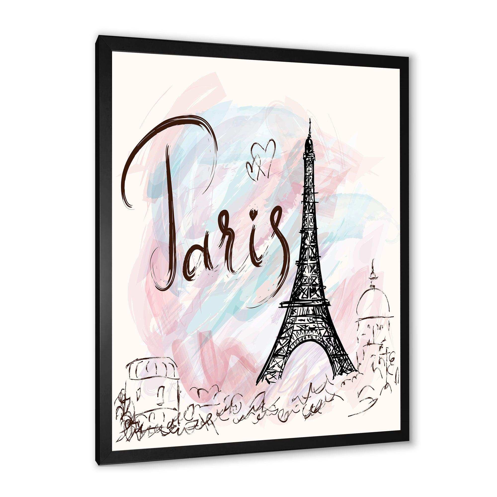 with Paris Eiffel Tower