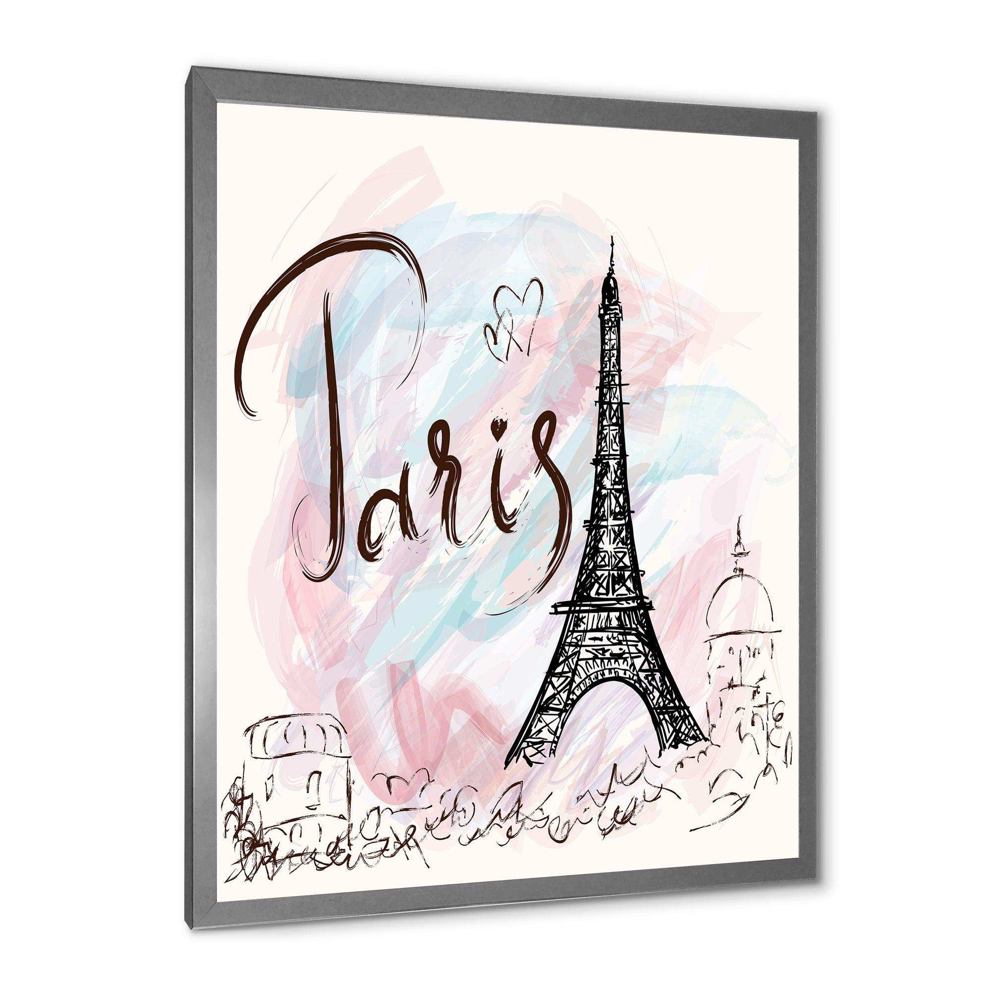 with Paris Eiffel Tower