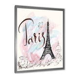 with Paris Eiffel Tower