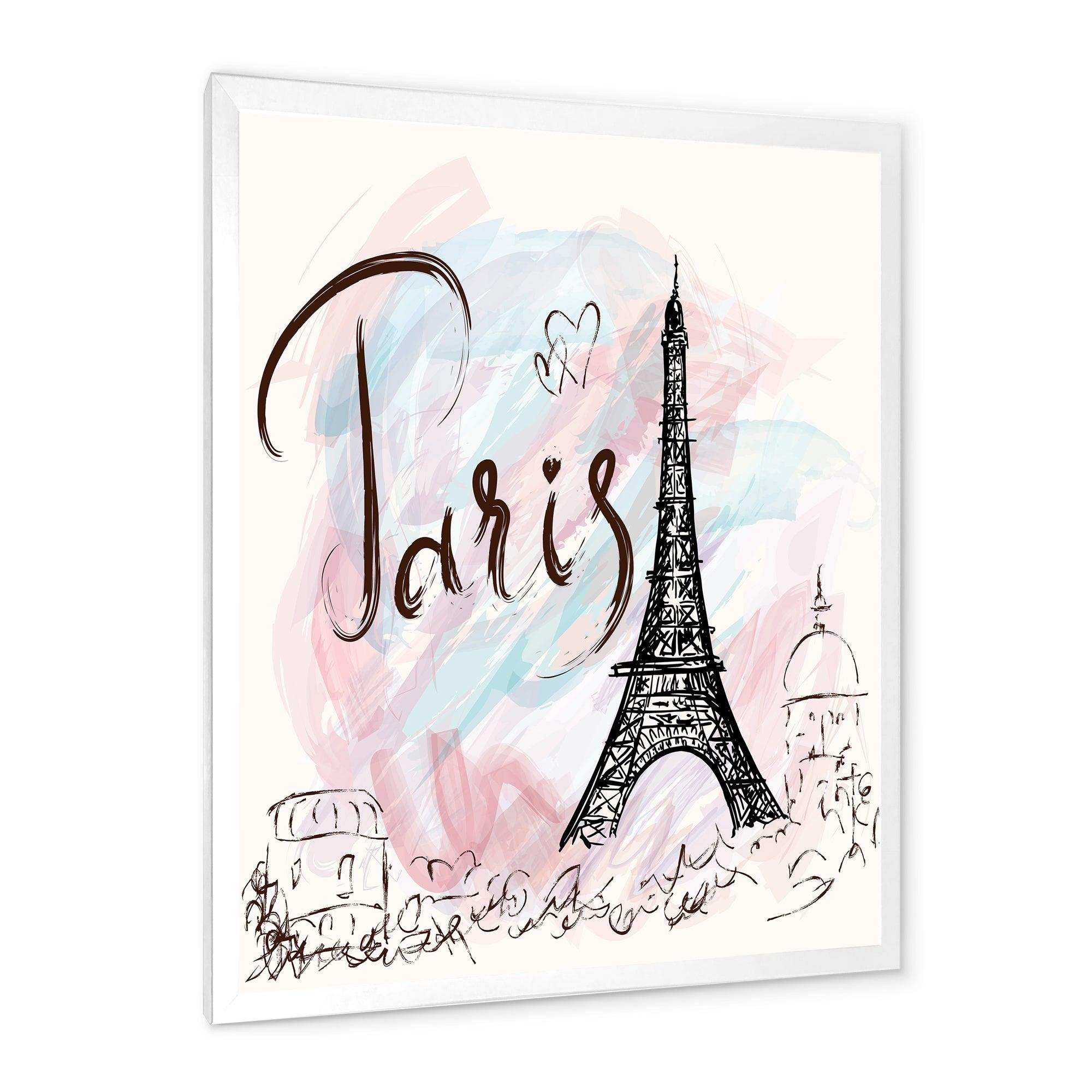 with Paris Eiffel Tower